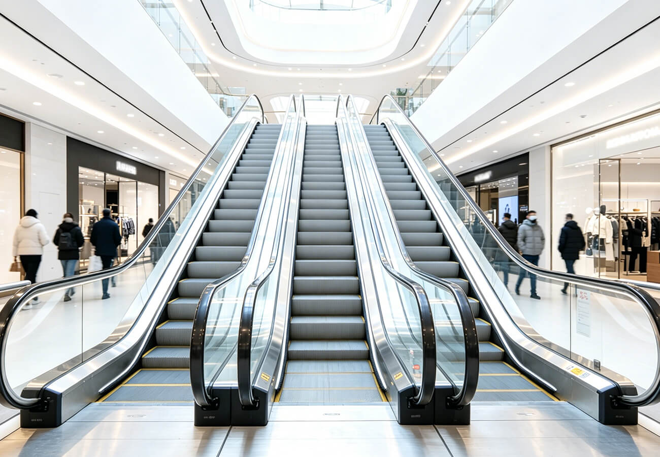BST Escalator in commercial building