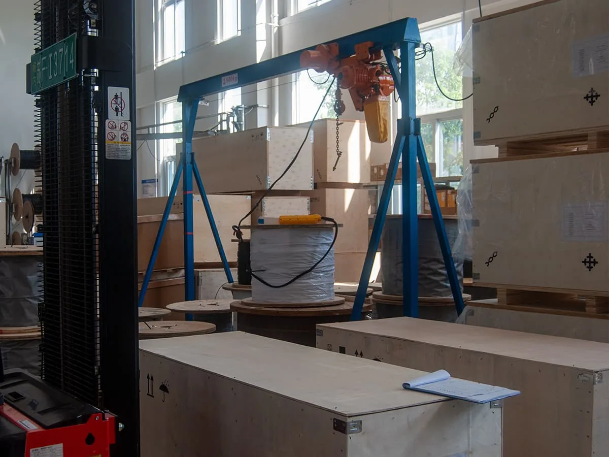 BST Express elevator export shipping from the Suzhou factory