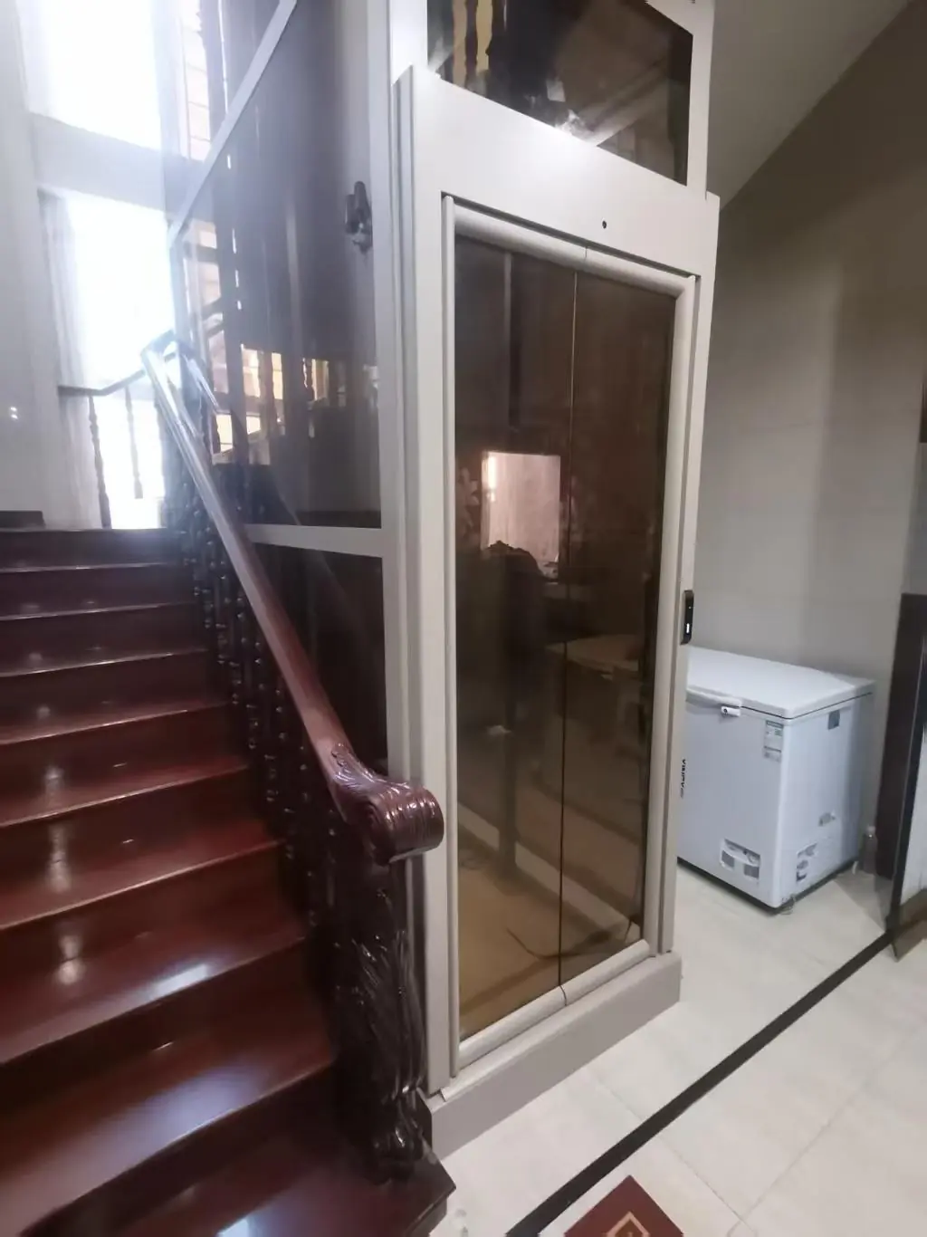 home elevator shaft dimensions - standard car sizes for villa lifts