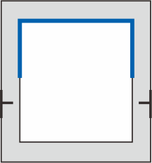Rectangular type panoramic elevator